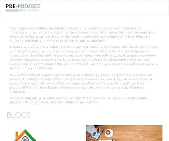 Pre-Project.com(Pre Project) Screenshot