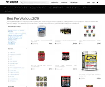 Pre-Workout.org(Pre Workout Reviews & Deals) Screenshot