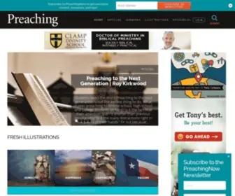 Preaching.org(Preaching Magazine) Screenshot