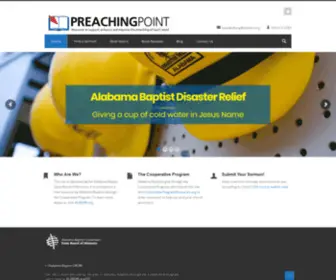 Preachingpoint.com(Resources to support) Screenshot