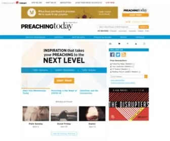 Preachingtoday.com(Preaching Today) Screenshot