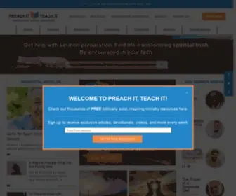 Preachitteachit.org(Roger Barrier) Screenshot