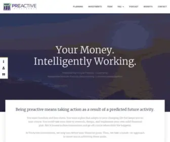 Preactiveinvestments.com(Global equity manager) Screenshot