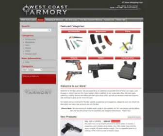 Prebanarmory.com(West Coast Armory Pre) Screenshot