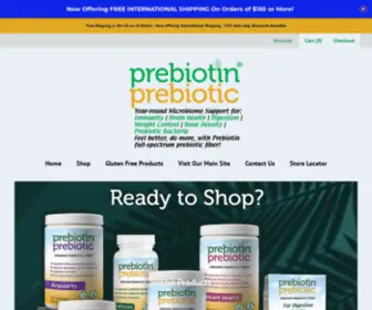 Prebiotin.net(Prebiotin Premier Prebiotic Fiber) Screenshot