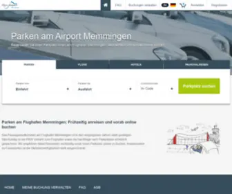 Prebook-Memmingen-Airport.de(Flughafen Memmingen) Screenshot