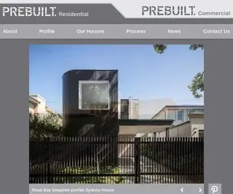 Prebuilt.com.au(Australian prefab homes) Screenshot
