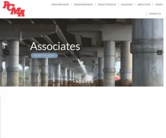 Precastcma.org(Precast Concrete Manufacturers Association) Screenshot