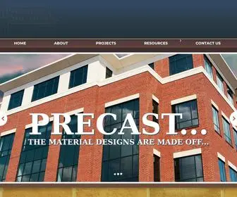 Precastspec.com(Precast Specialists) Screenshot