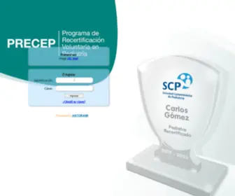 Precepscp.com(SCP) Screenshot