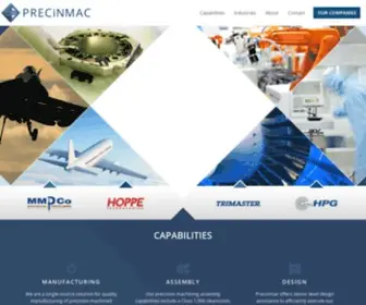 Precinmac.com(Precinmac) Screenshot
