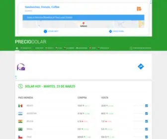 Preciodolar.com(Precio del dolar hoy) Screenshot