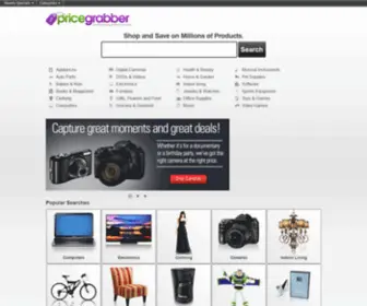 Preciomania.com(Check online store ratings and save money with deals at PriceGrabber.com) Screenshot