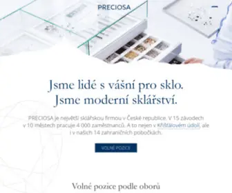 Preciosa.jobs.cz(Úvod) Screenshot