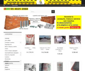 Preciosdematerialesdeconstruccion.com.mx(Precios de Materiales de Construccion) Screenshot