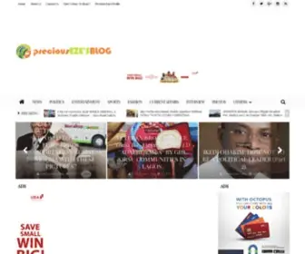 Preciouseze.com(Precious Eze's Blog) Screenshot
