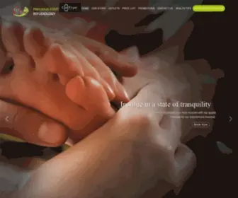 Preciousfoot.com.sg(Precious Foot Reflexology) Screenshot