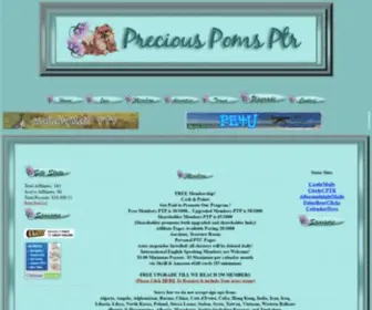 Preciouspomsptr.com(Preciouspomsptr) Screenshot