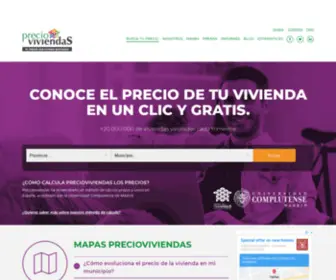 Precioviviendas.com(Index) Screenshot