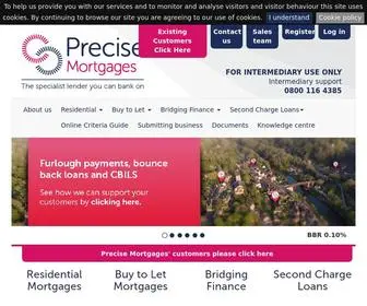 Precisemortgages.co.uk(Precise Mortgages) Screenshot