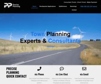 Preciseplanning.com.au(Town Planning & Development Experts) Screenshot
