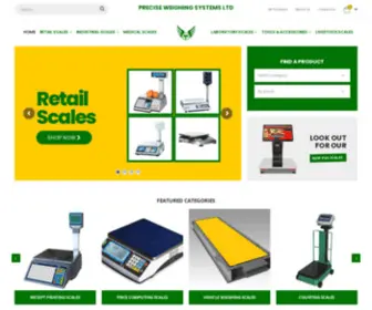 Preciseweighingsystems.com(Preciseweighingsystems) Screenshot