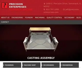 Precision-Enterprises.com(Precision Enterprises) Screenshot