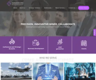 Precision-Globe.com(Precision Evolution Global) Screenshot