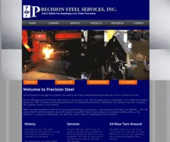 Precision-Steel.com(Precision Steel) Screenshot
