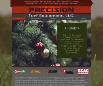 Precision-Turf.com(Lawn Mower Repair Service) Screenshot