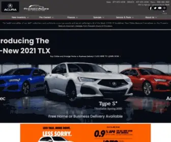 Precisionacura.com Screenshot