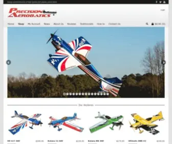 Precisionaerobatics.com('cause quality counts) Screenshot