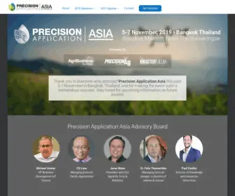 Precisionapplication.com(Where the Worlds of Application Technology and Crop Inputs Collide) Screenshot