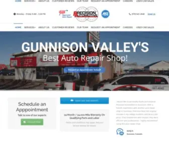 Precisionauto.net(Gunnison Colorado Auto Repair Shop) Screenshot