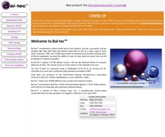 Precisionballs.com(Baltec) Screenshot