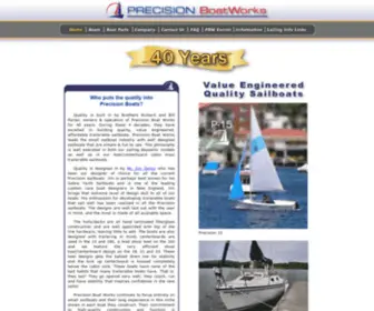 Precisionboatworks.com(Precision Boat Works) Screenshot