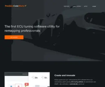 Precisioncode.works(ECU Remapping & Tuning Software from PrecisionCodeWorks) Screenshot