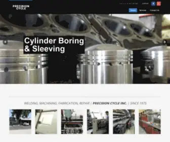 Precisioncycleinc.com(Precision Cycle) Screenshot