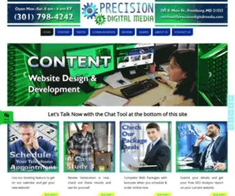 Precisiondigitalmedia.com(Precision Digital Media) Screenshot