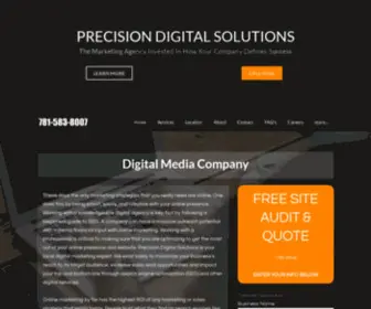 Precisiondigitalsolutions.com(Precision DIgital Solutions) Screenshot