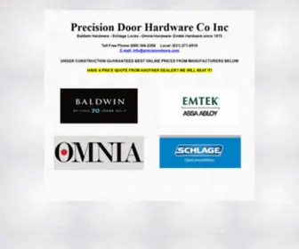 Precisiondoors.com(Precisiondoors) Screenshot
