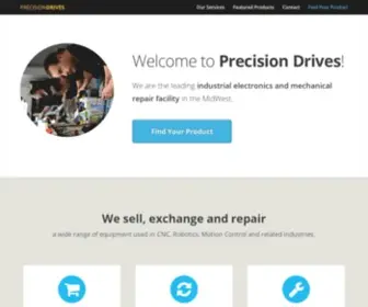 Precisiondrives.com(Precision Drives) Screenshot