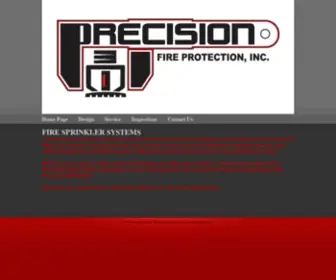 Precisionfirepro.com(Home Page) Screenshot