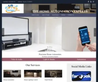 Precisionhomeautomation.com(Precision Home Automation) Screenshot
