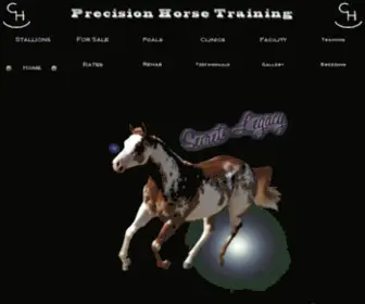 Precisionhorsetraining.com(Precision Training Rogue River) Screenshot