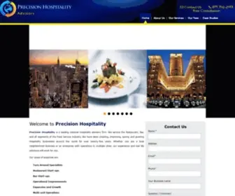 Precisionhospitality.com(Precision Hospitality) Screenshot