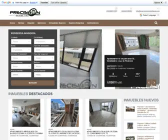 Precisioninmobiliaria.com(Precisión Inmobiliaria) Screenshot