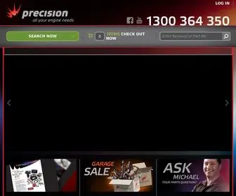 Precisionintl.com(All your engine needs) Screenshot