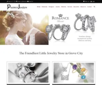 Precisionjewelersllc.com(Precision Jewelers) Screenshot