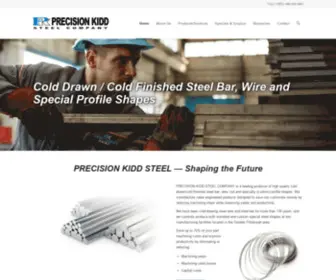 Precisionkiddsteel.com(PRECISION KIDD STEEL COMPANY) Screenshot